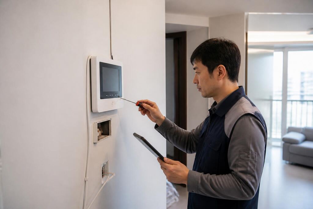 서울 성북구 인터폰·비디오폰 설치·수리 작업 범위와 현장 조건 이미지