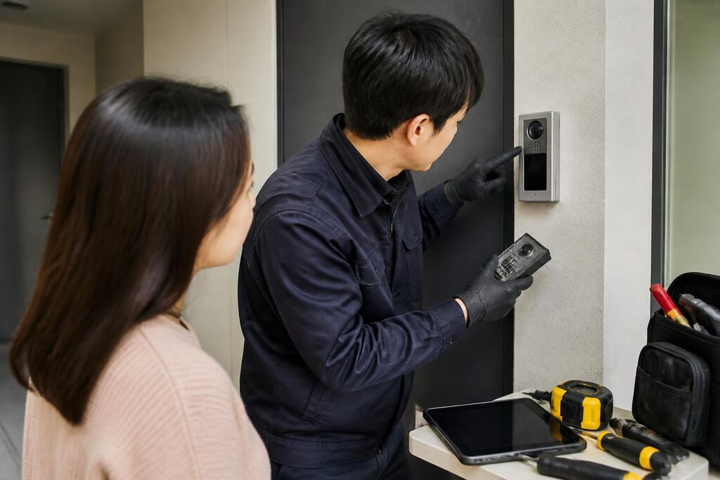 서울 강북구 인터폰·비디오폰 설치·수리 작업 범위와 현장 조건 이미지