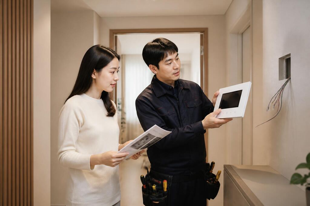 서울 서대문구 인터폰·비디오폰 설치·수리 이미지