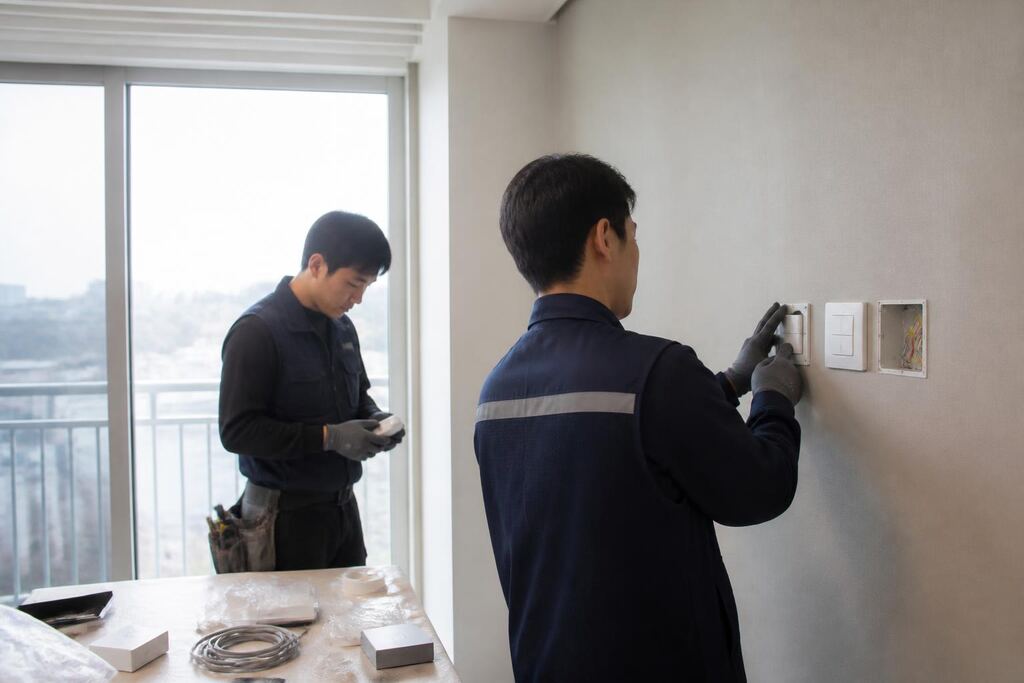 서울 동대문구 전동커튼·스마트홈 기기 설치 작업 범위와 현장 조건 이미지