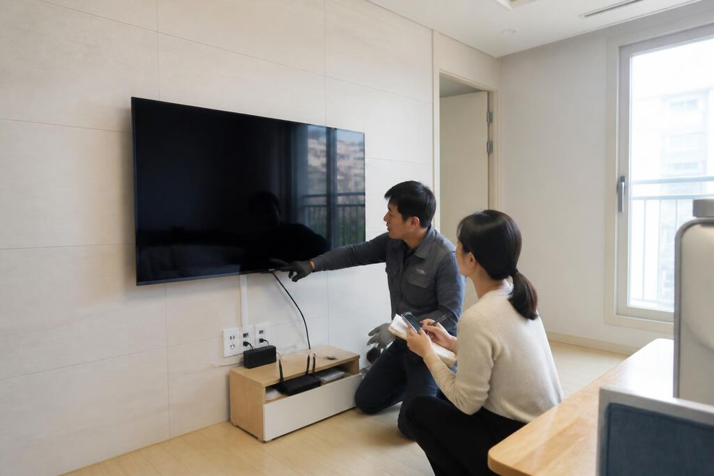 서울 성동구 TV 수리 비용과 업체 비교 정보 이미지