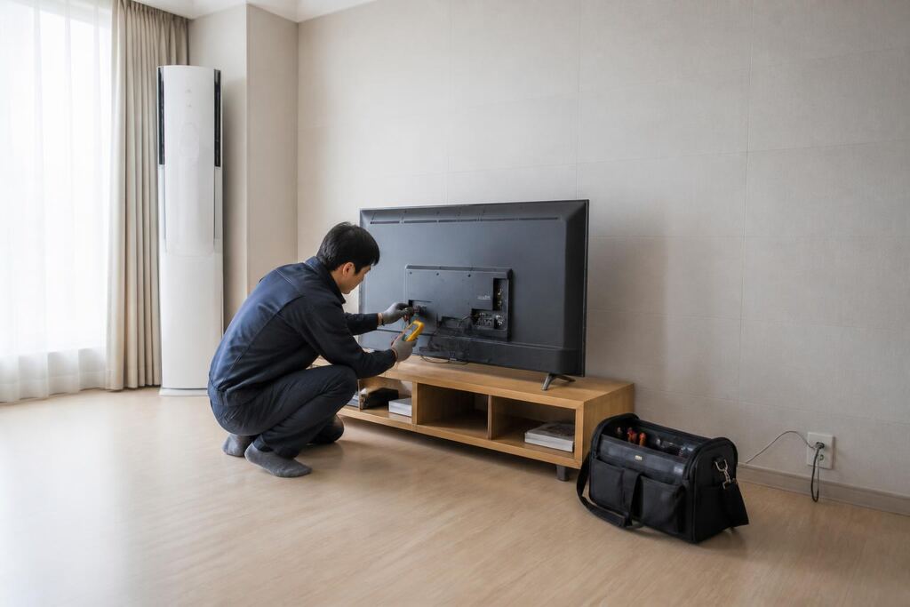 서울 동대문구 TV 수리 비용과 업체 비교 정보 이미지