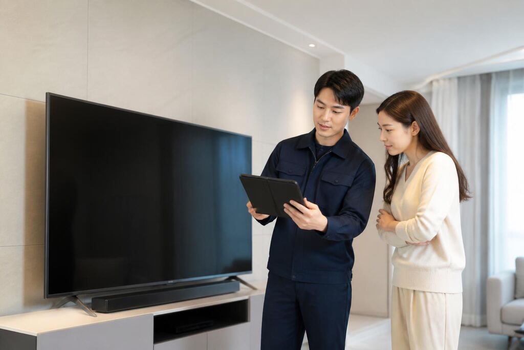 서울 도봉구 TV 수리 이미지