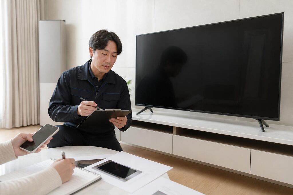 서울 서초구 TV 수리 이미지