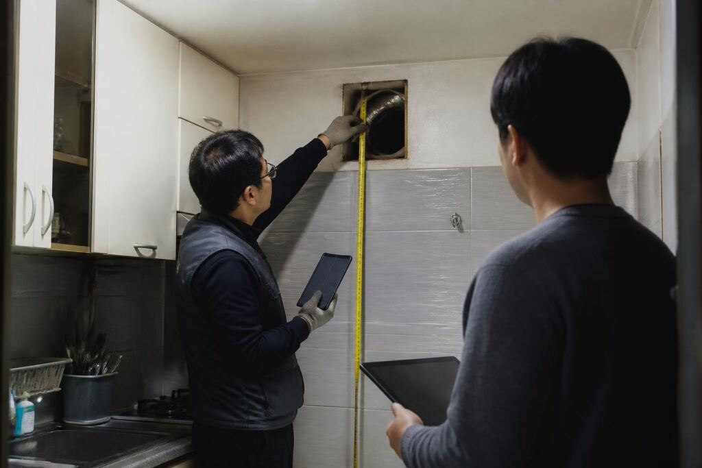 서울 노원구 환풍기·환기팬 설치·교체 작업 범위와 현장 조건 이미지