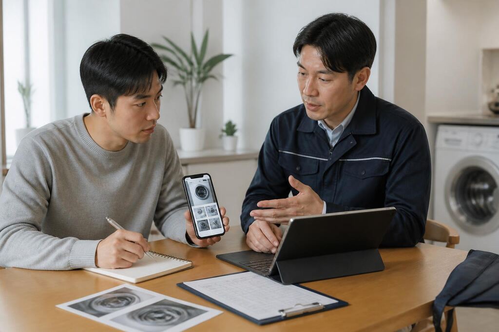 서울 용산구 세탁기 수리 비용과 업체 비교 정보 이미지