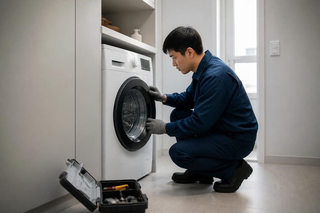 서울 중랑구 세탁기 수리 이미지