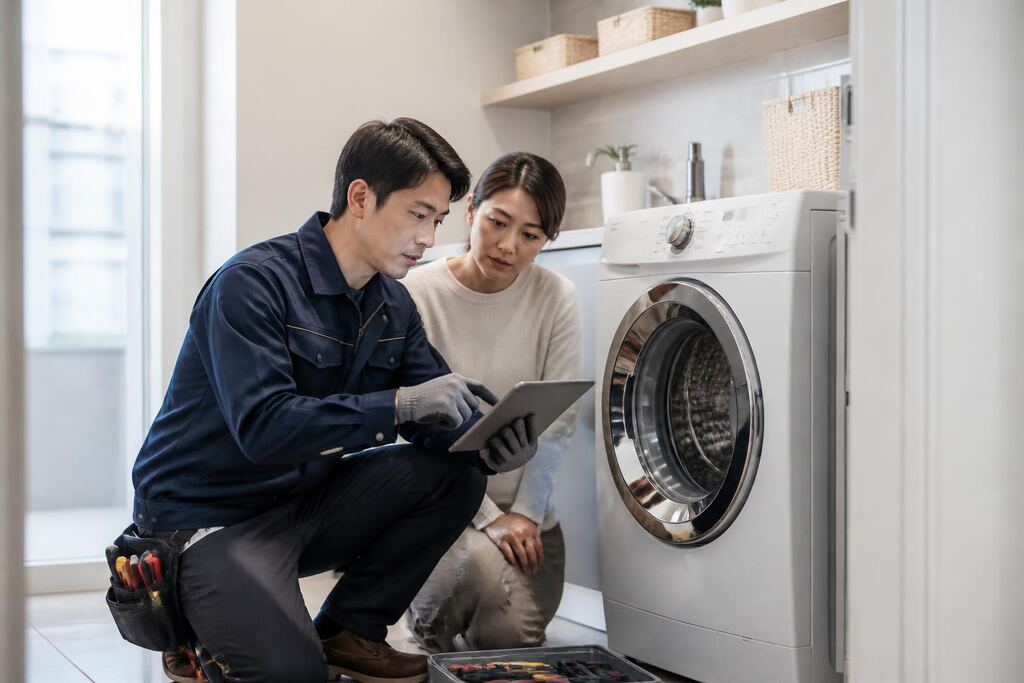 서울 강남구 세탁기 수리 이미지
