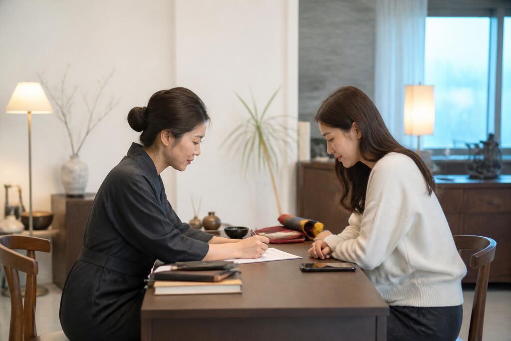 서울 용산구 신점 비용과 업체 비교 정보 이미지