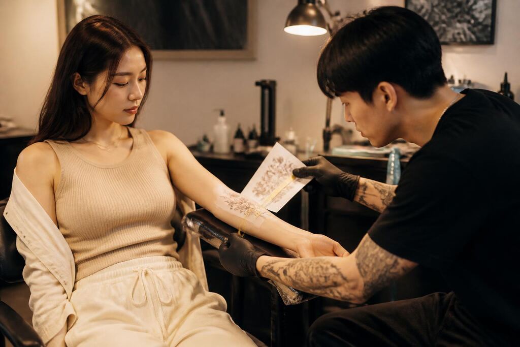 서울 중구 커스텀 타투 비용과 업체 비교 정보 이미지