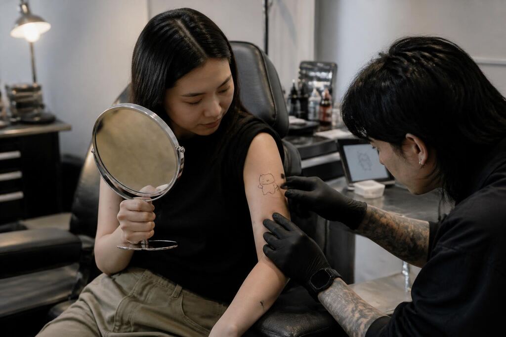 서울 양천구 일러스트·캐릭터 타투 비용과 업체 비교 정보 이미지