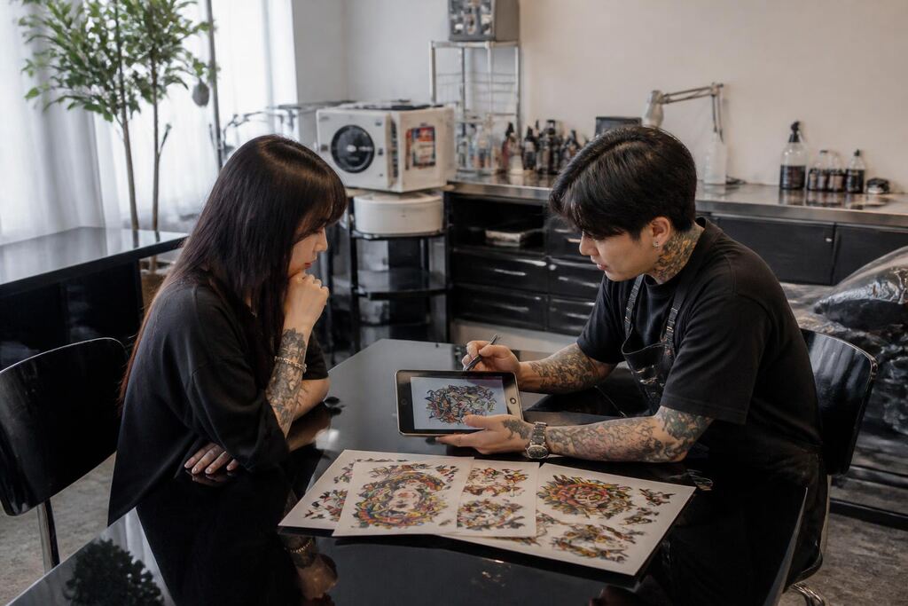 서울 구로구 올드스쿨·뉴스쿨 타투 이미지