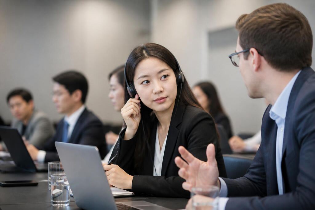 서울 강북구 회의·행사통역 이미지