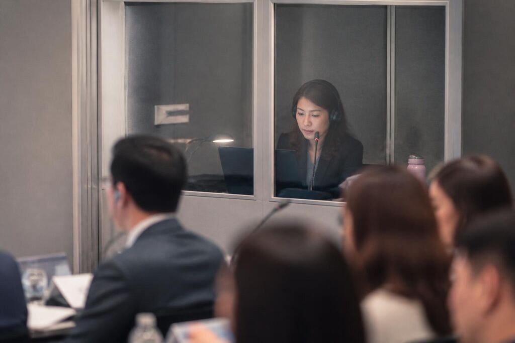 서울 성북구 동시·순차통역 이미지