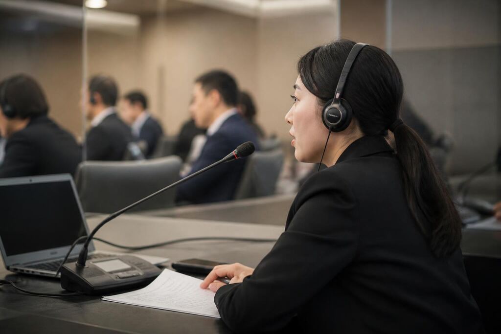 서울 마포구 동시·순차통역 이미지