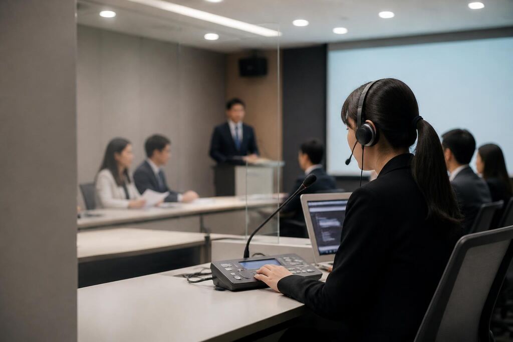 서울 강서구 동시·순차통역 이미지