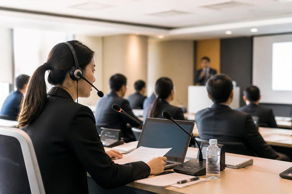 서울 동작구 동시·순차통역 이미지
