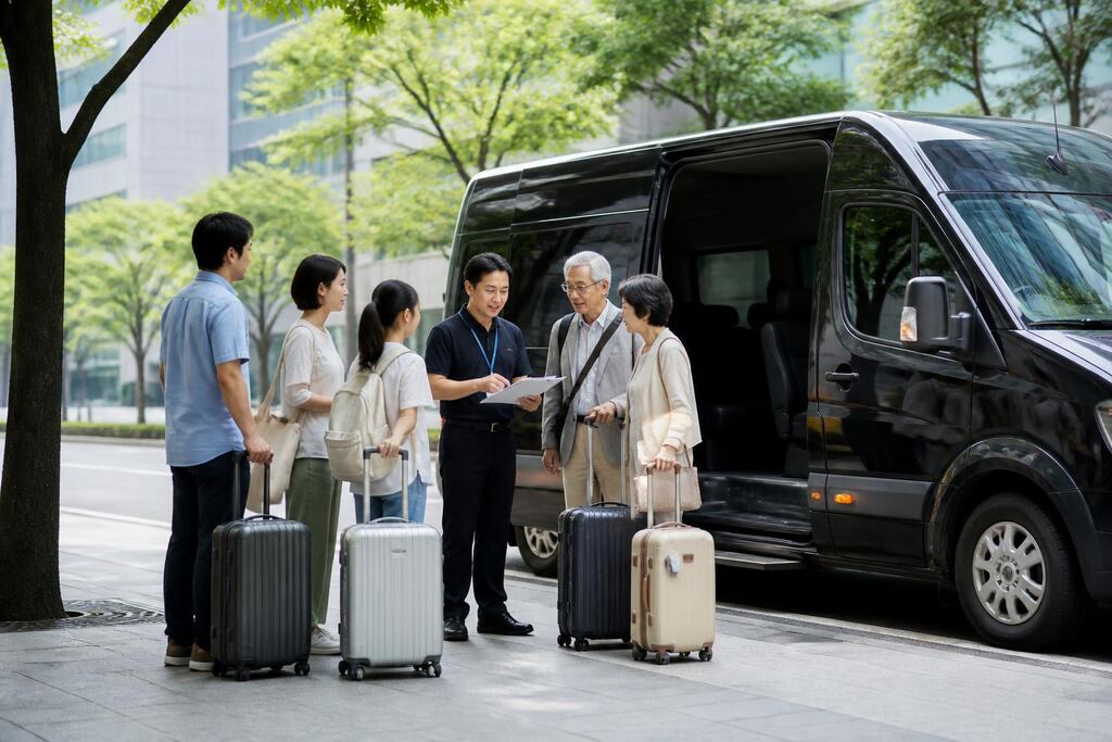 서울 중구 단체 이동 이미지