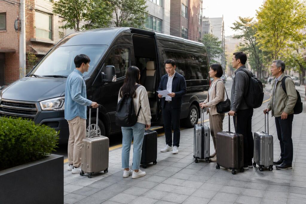 서울 광진구 단체 이동 이미지