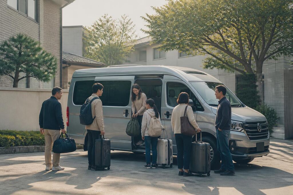 서울 중랑구 단체 이동 이미지