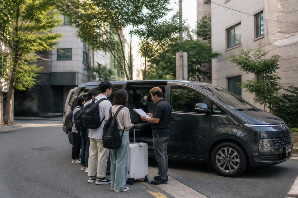 서울 성북구 단체 이동 이미지