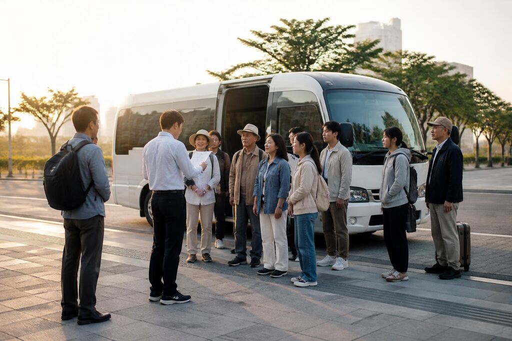 서울 마포구 단체 이동 이미지