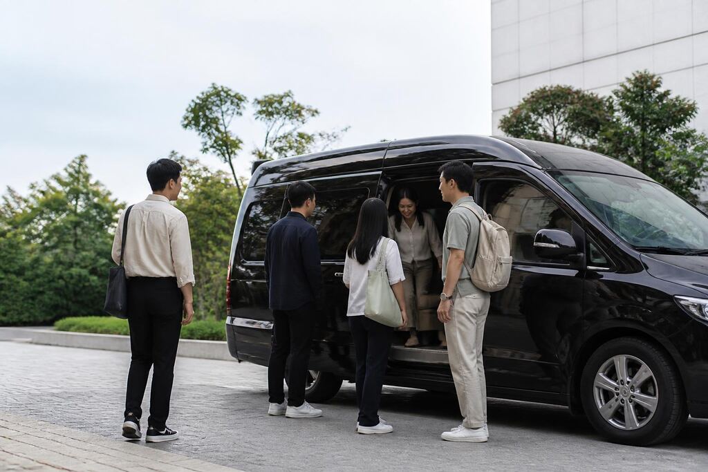 서울 서초구 단체 이동 이미지