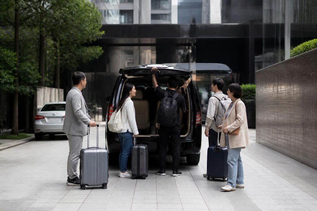 서울 강남구 단체 이동 이미지