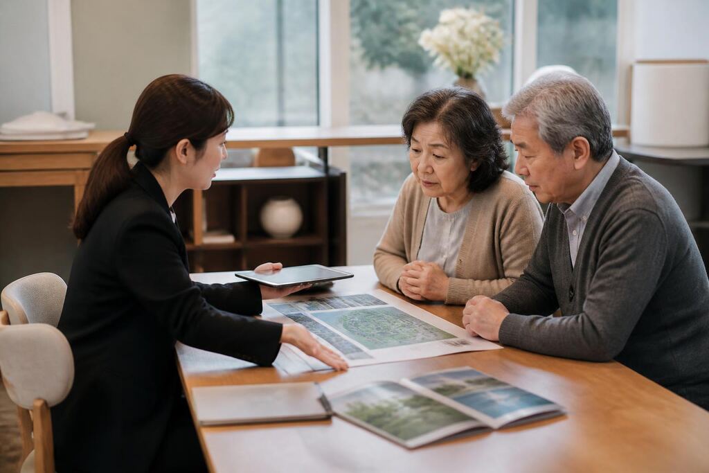 서울 중랑구 수목장 작업 범위와 현장 조건 이미지