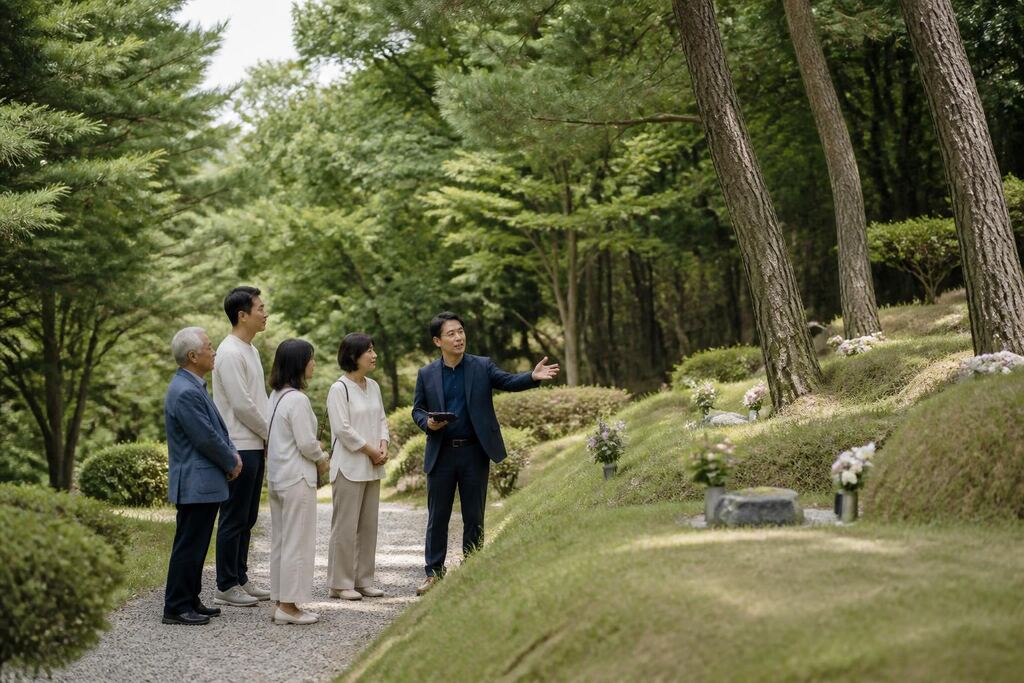 서울 강북구 수목장 비용과 업체 비교 정보 이미지
