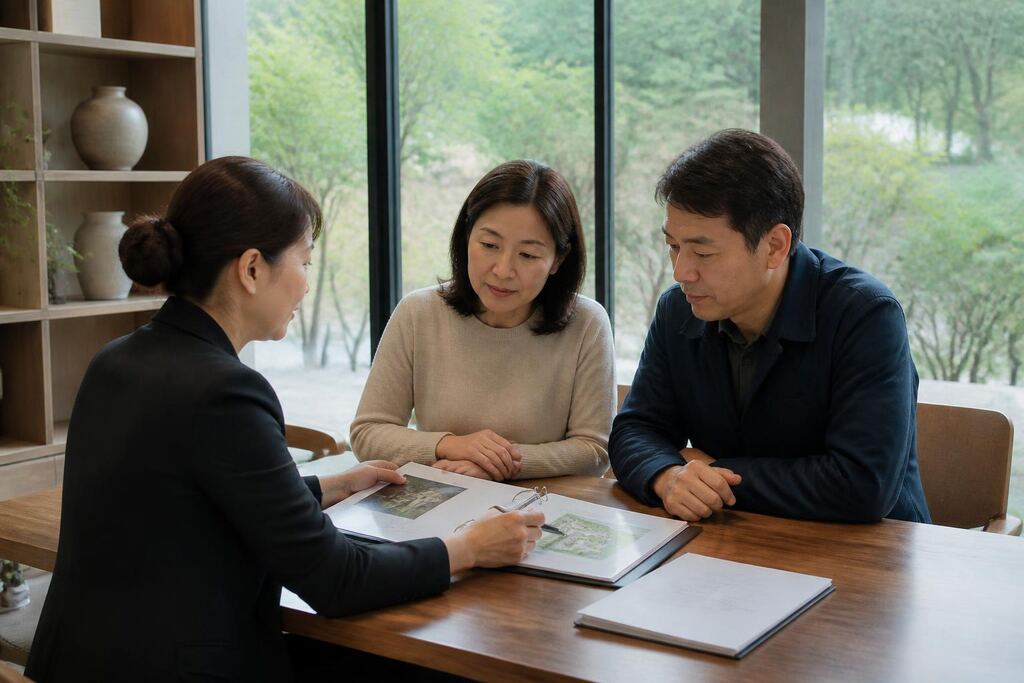 서울 구로구 수목장 작업 범위와 현장 조건 이미지