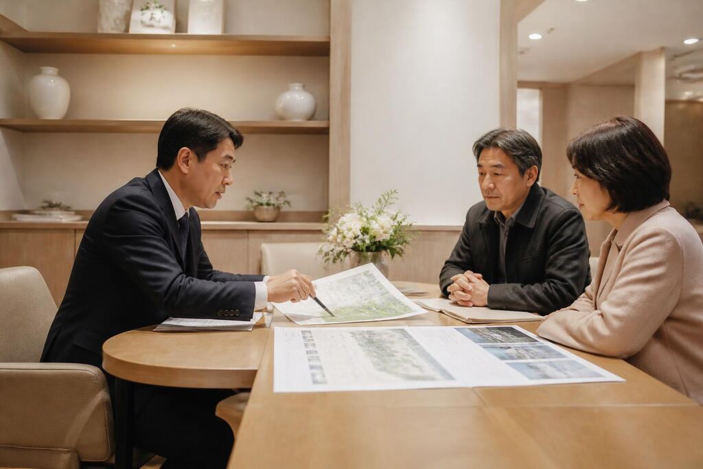 서울 동작구 수목장 작업 범위와 현장 조건 이미지