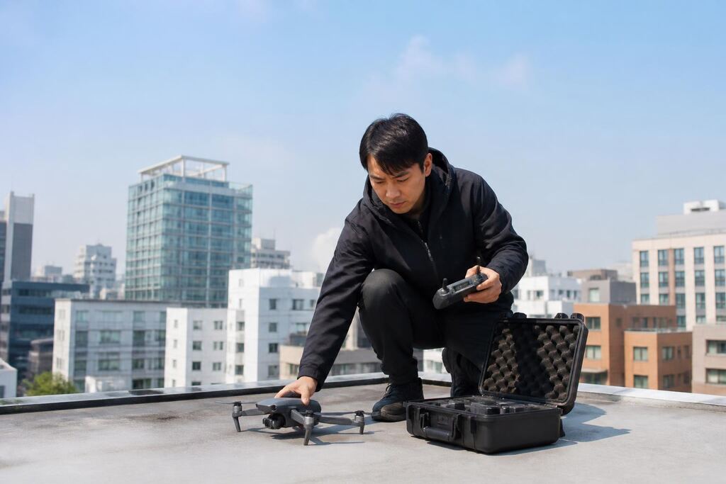 서울 용산구 드론 촬영 이미지