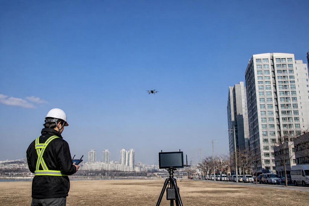 서울 양천구 드론 촬영 이미지