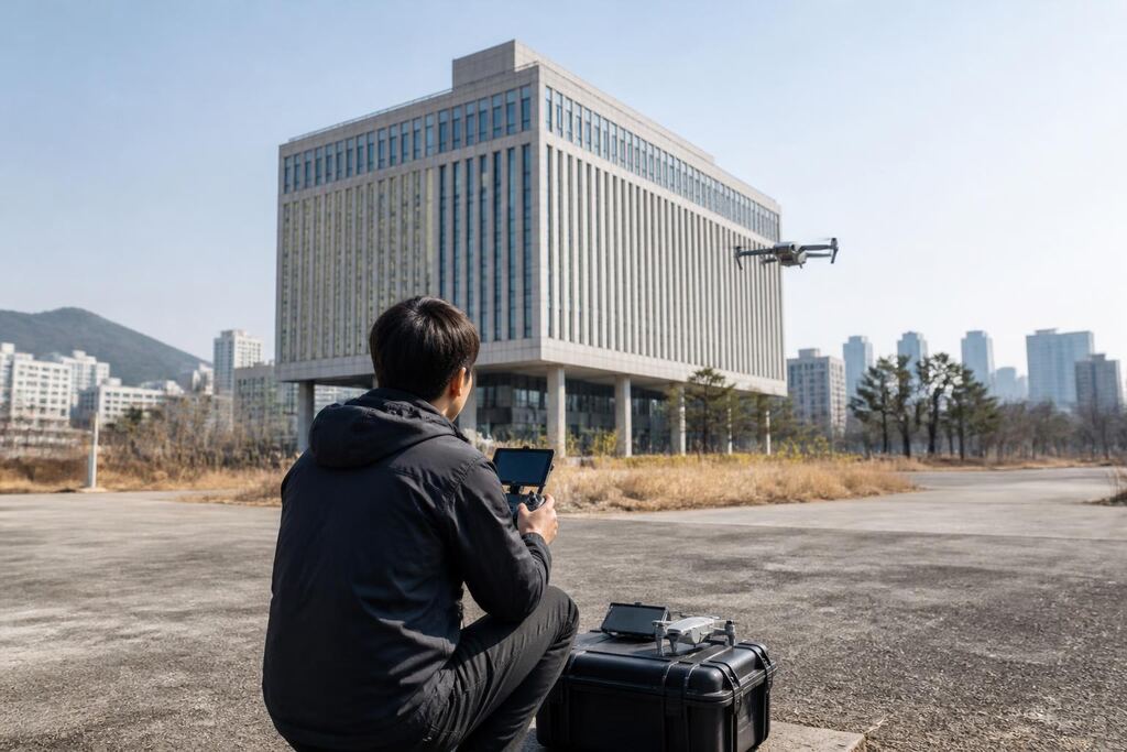서울 영등포구 드론 촬영 이미지