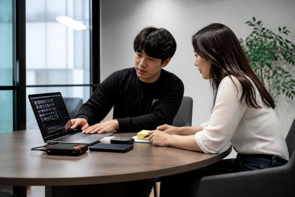 서울 중구 영상 편집 작업 범위와 현장 조건 이미지