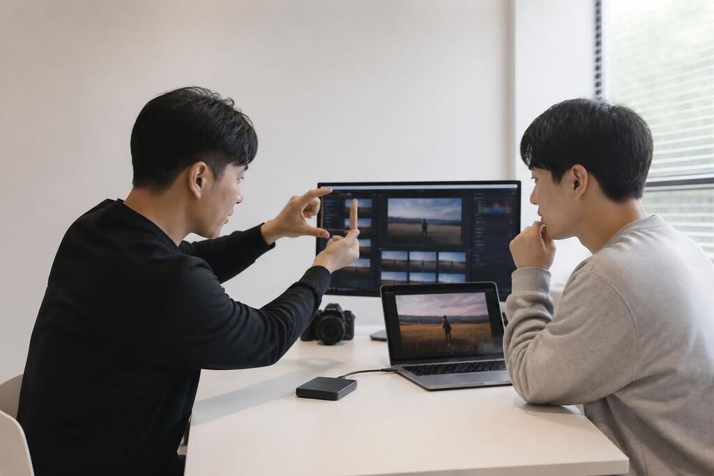 서울 강서구 영상 편집 작업 범위와 현장 조건 이미지