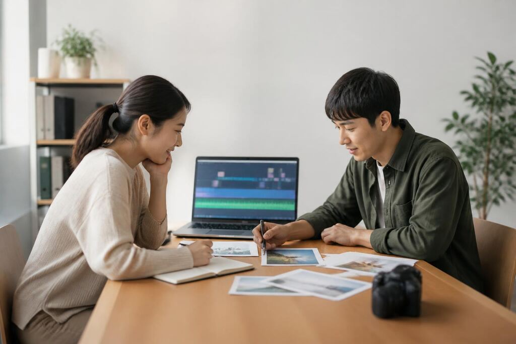 서울 영등포구 영상 편집 이미지