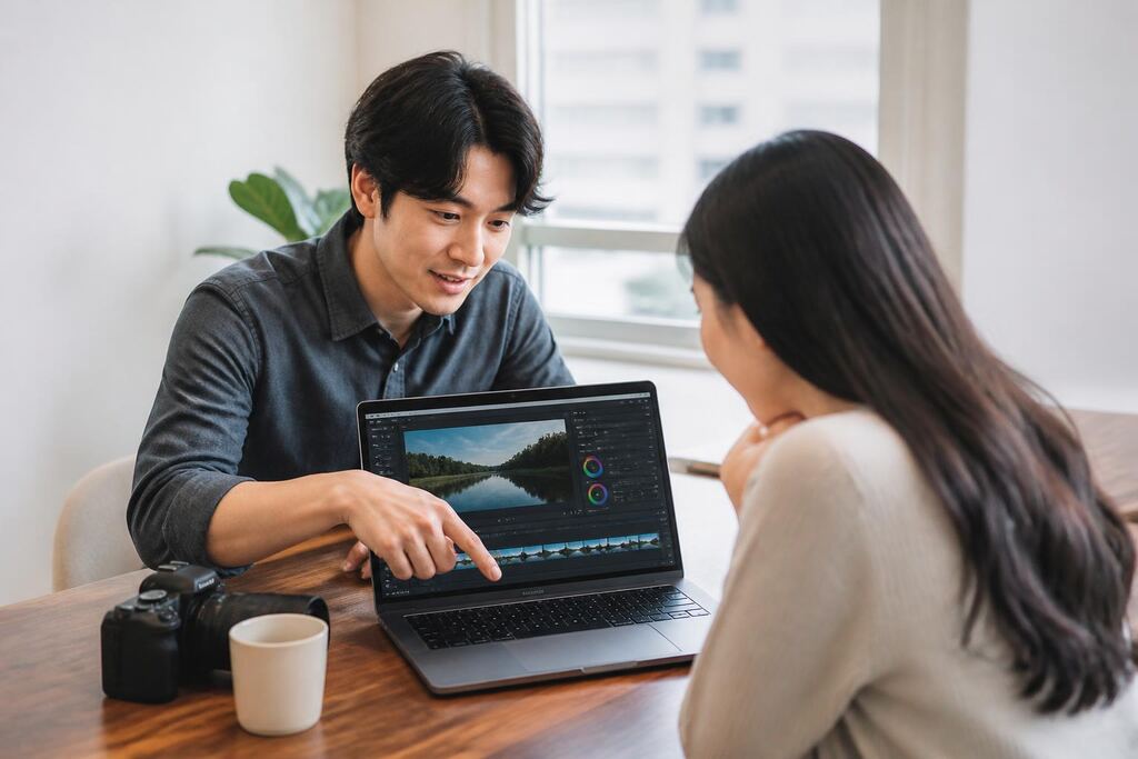 서울 동작구 영상 편집 이미지