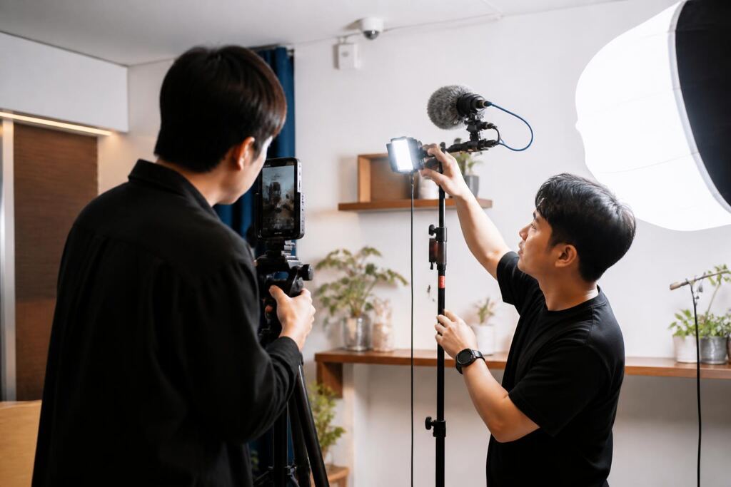 서울 용산구 숏폼 영상 제작 작업 범위와 현장 조건 이미지