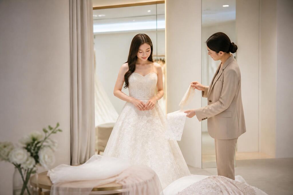 서울 용산구 웨딩 드레스 이미지