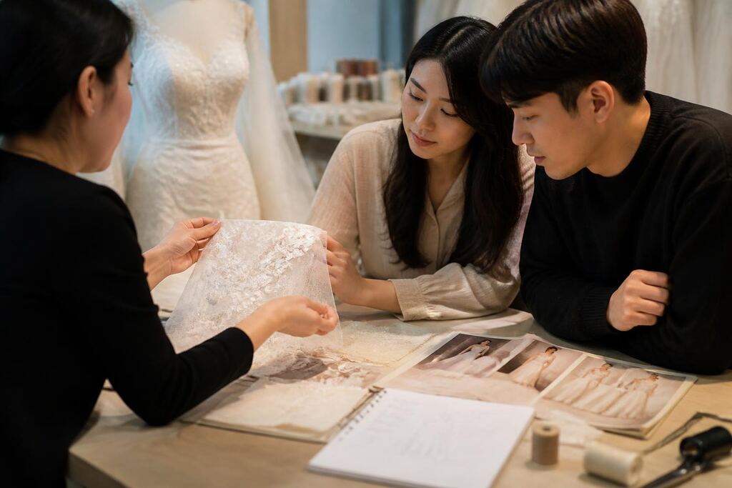 서울 용산구 웨딩 드레스 비용과 업체 비교 정보 이미지