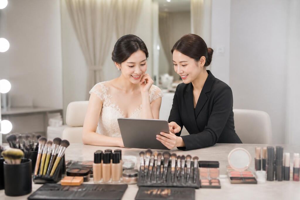 서울 성동구 웨딩 메이크업 이미지
