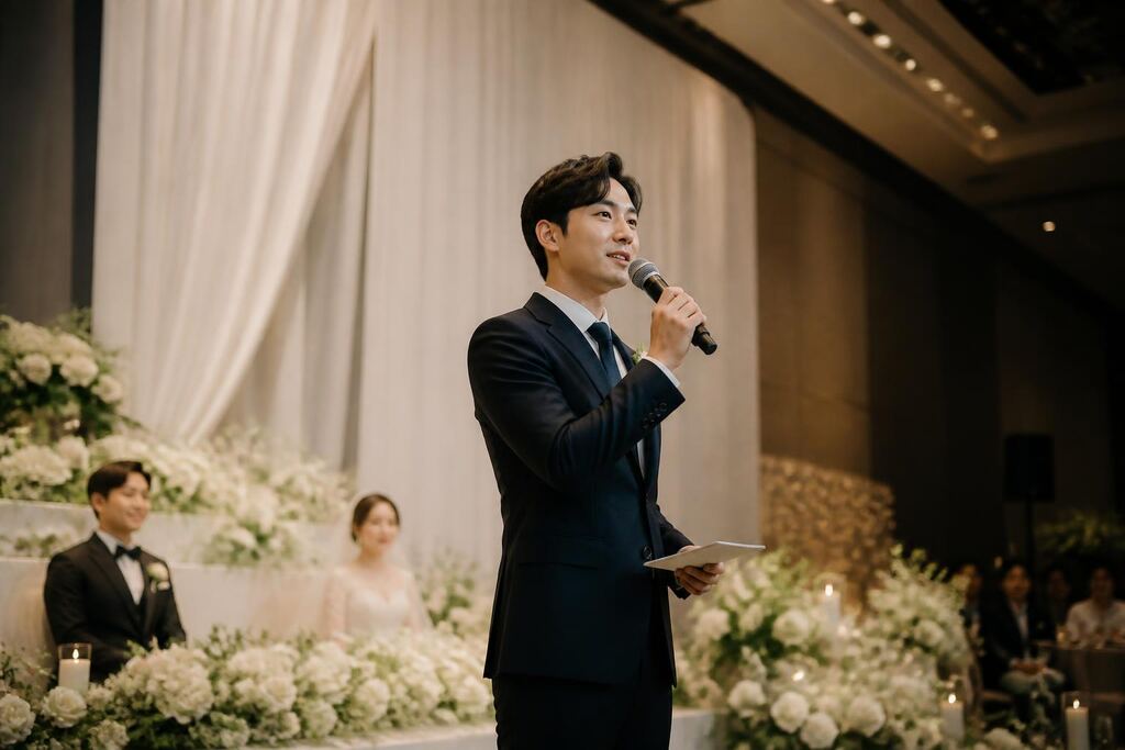 서울 광진구 웨딩 사회자 이미지