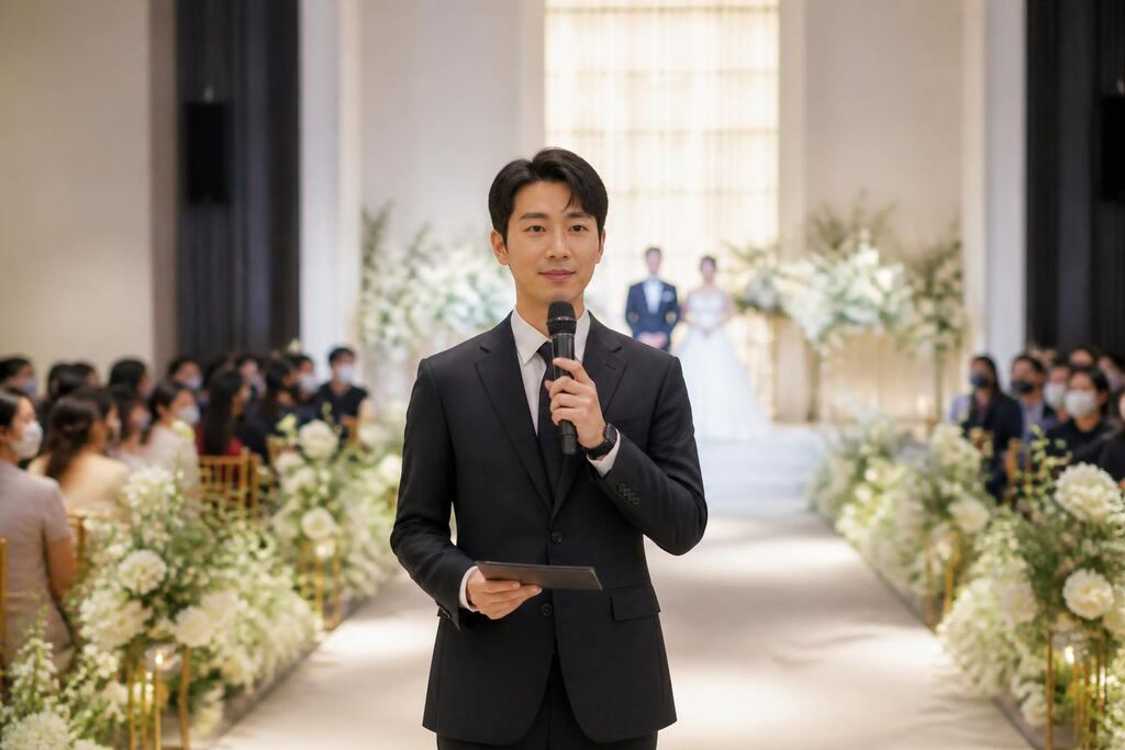 서울 도봉구 웨딩 사회자 이미지