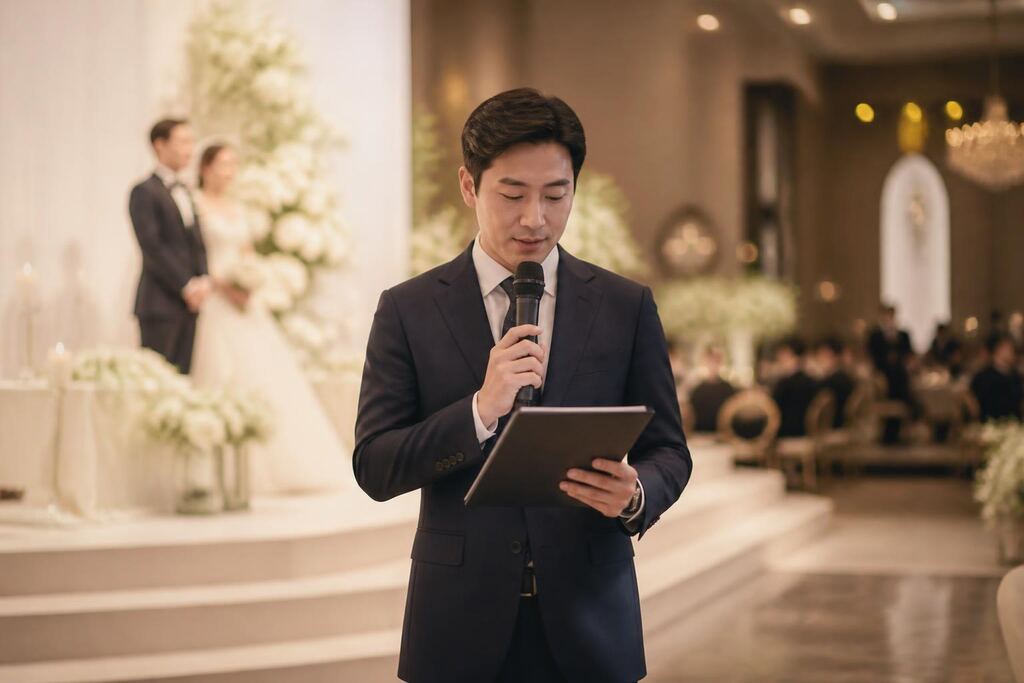 서울 금천구 웨딩 사회자 이미지