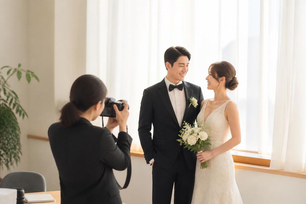 서울 마포구 웨딩 스냅 이미지