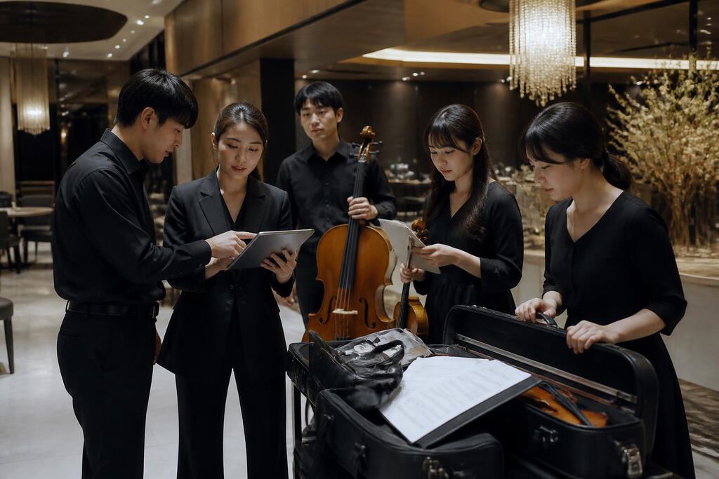 서울 중구 축가·연주 작업 범위와 현장 조건 이미지