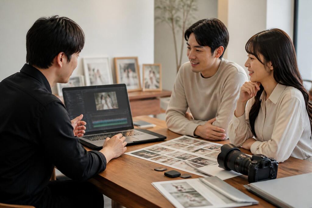 서울 구로구 웨딩 영상·본식 DVD 작업 범위와 현장 조건 이미지