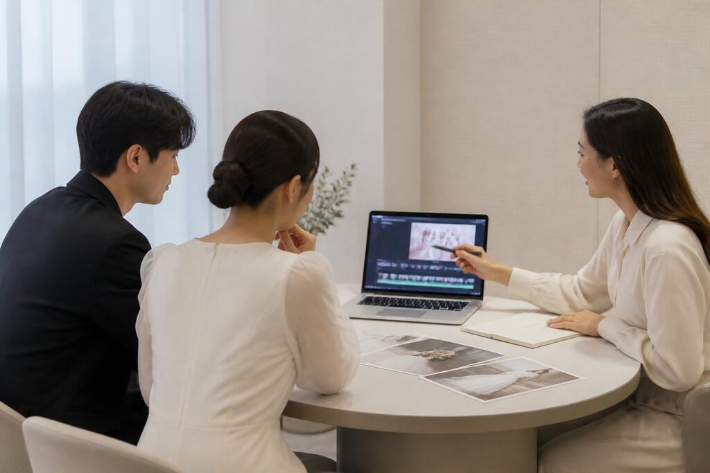 서울 금천구 웨딩 영상·본식 DVD 작업 범위와 현장 조건 이미지